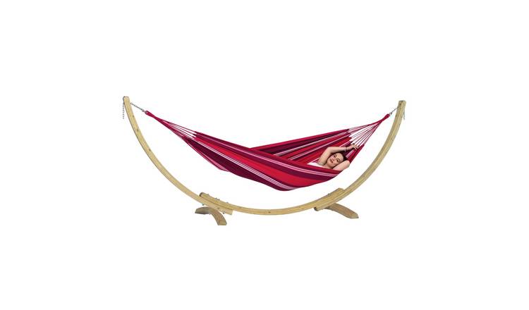 Amazonas Apollo Hammock and Wooden Stand Set – Fuego