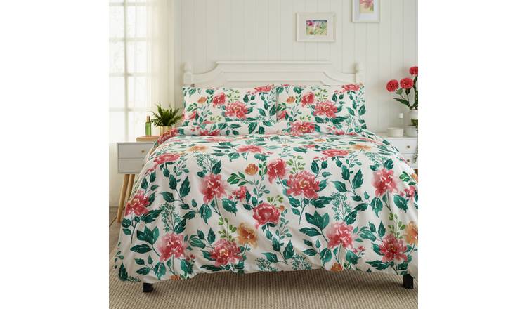 Deyongs Wild Peony Floral Printed Duvet Set - Single