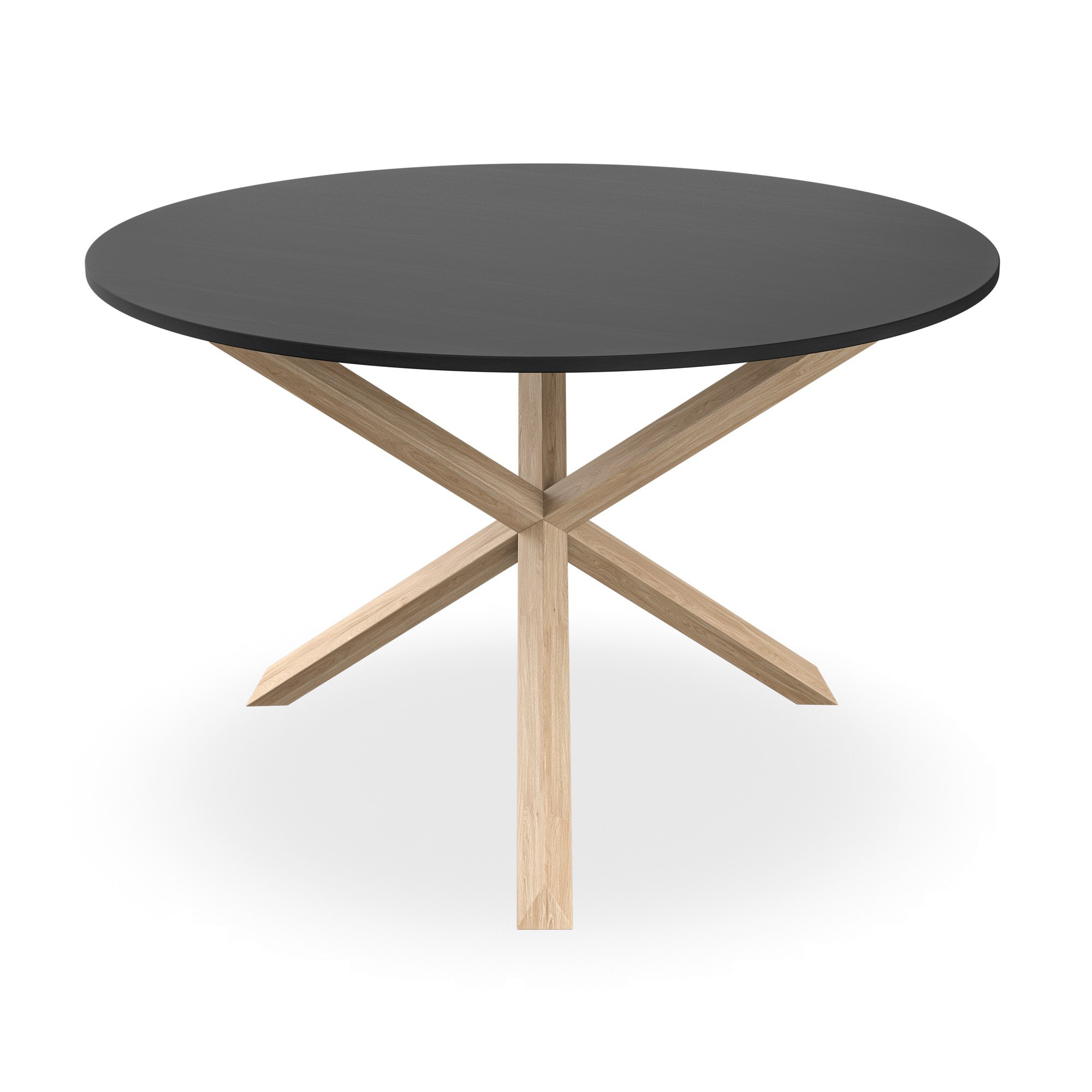 Furniture Online Malvern Monza Black Top Dining Table & 4 Grey Chairs - Image 3