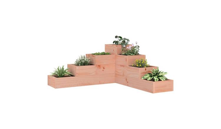 Walplus Wood Garden Planter V2 - 80.5 x 79 x 36 cm