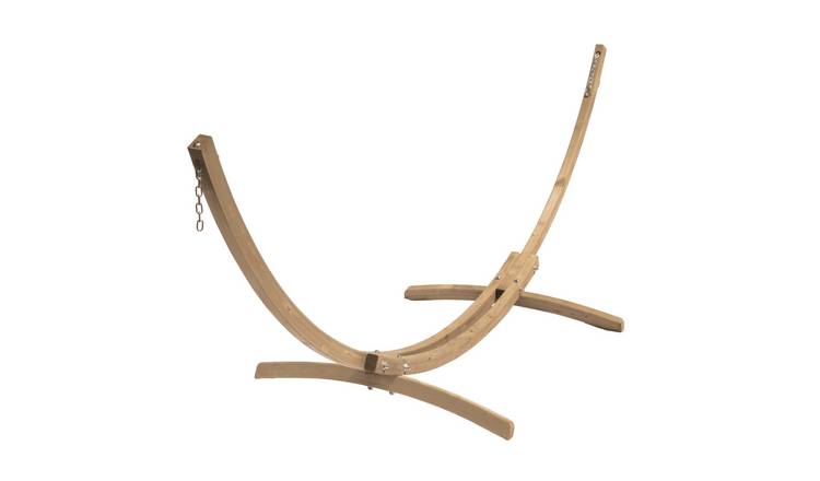 Amazonas Olymp Large Wooden Garden Hammock Stand – Natural