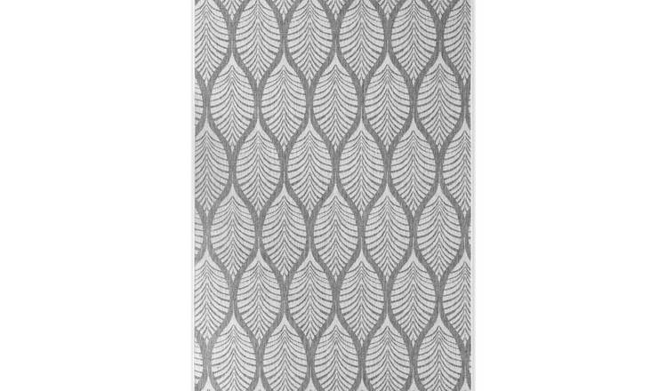 Hanse Home Grey Liora Indoor Outdoor Trellis Reversible Rug - 120 x 170cm