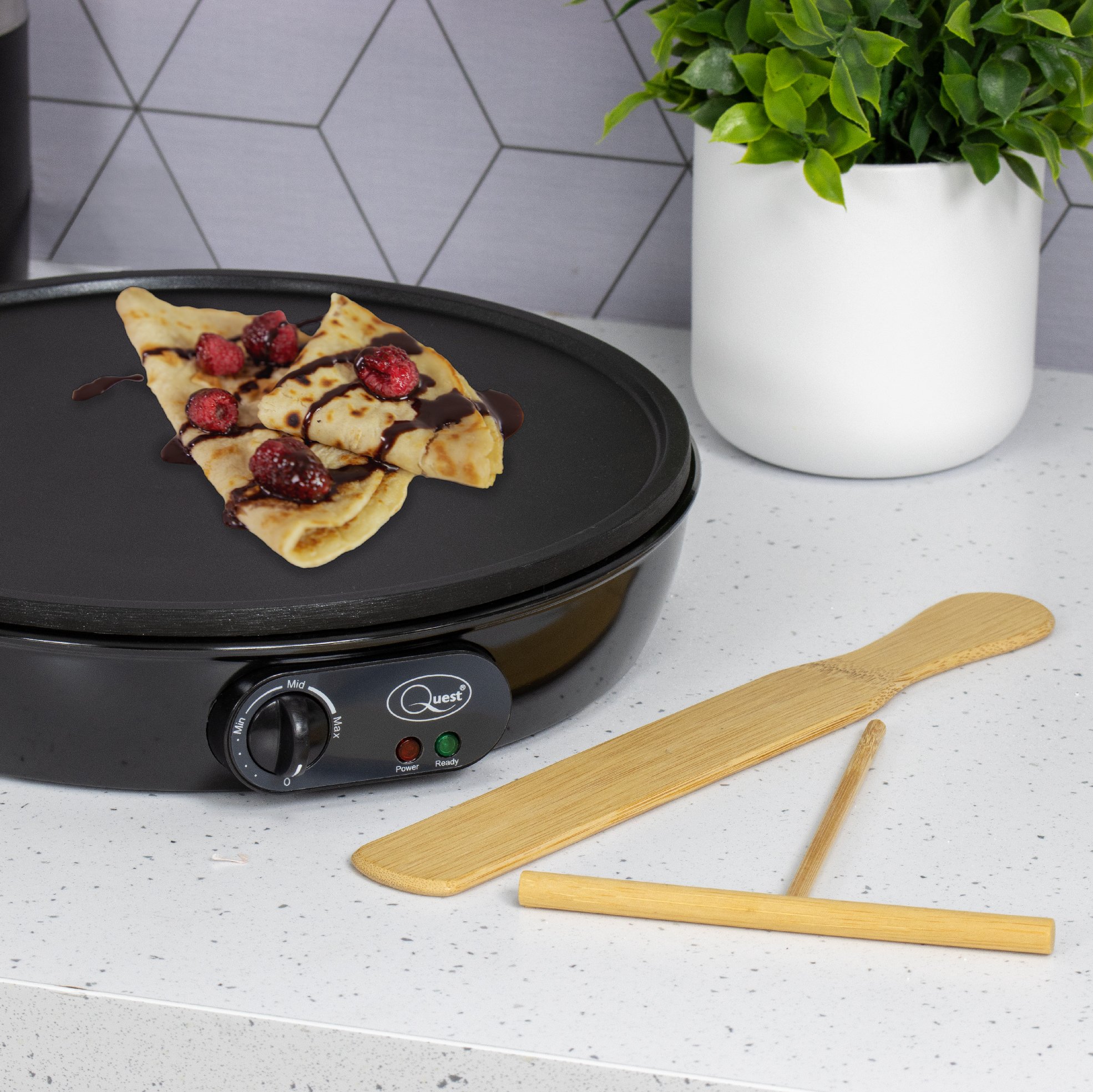 Quest Electric Pancake Maker - 30cm - Image 5
