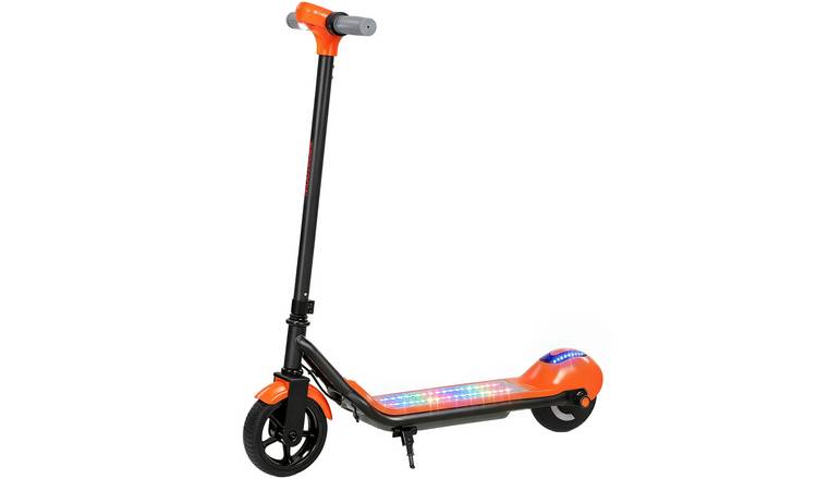 SPORTNOW 6 to 14 Years 10km per Hour 8km Range LED Electric Scooter – Orange