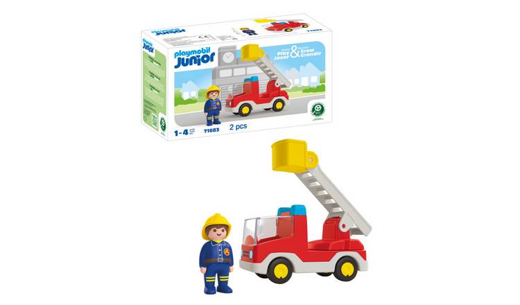 Playmobil Junior Ladder Unit Fire Truck