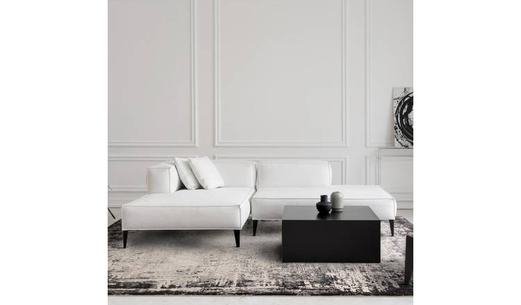 Mega Flooring Grey Modern Abstract Runner - 66 x 240cm