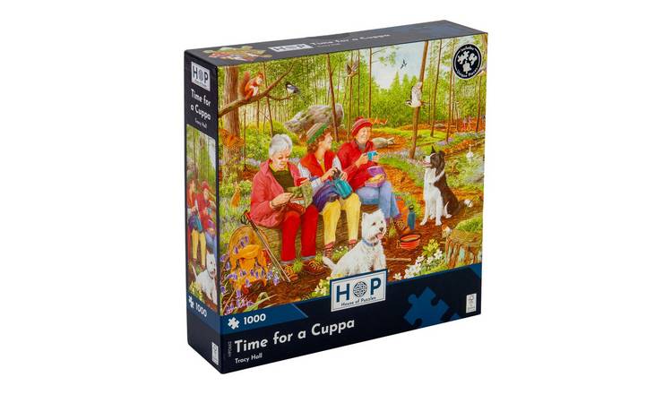 The House of Puzzles Time For a Cuppa 1000 Piece Jigsaw Puzzle
