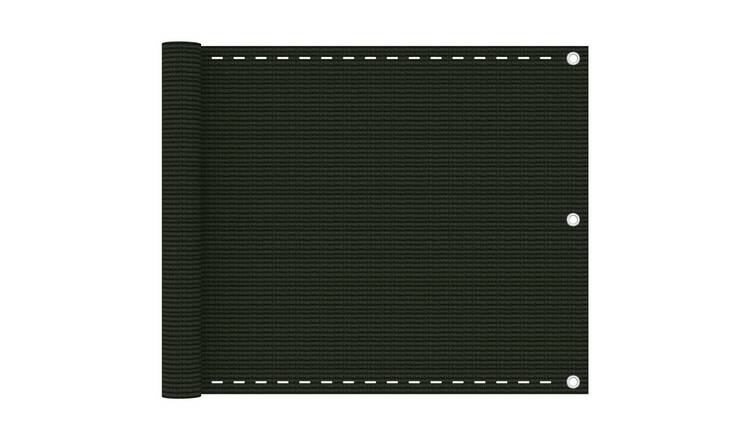 Walplus HDPE Balcony Screen - Dark Green - 75 x 400 cm
