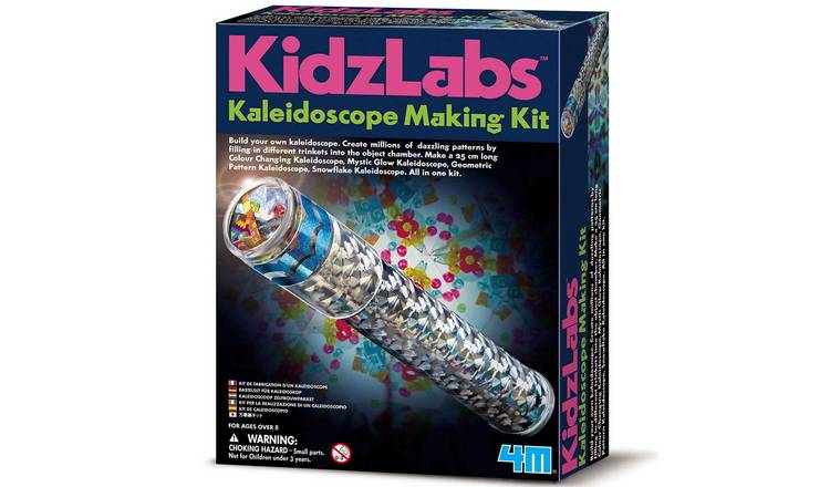 4M KidzLabs Kaleidoscope Making Kit - 8 Years +