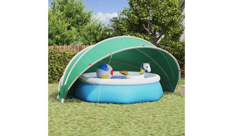 Walplus Polyester Pool Dome - Sea Green - 500 x 500 x 236 cm