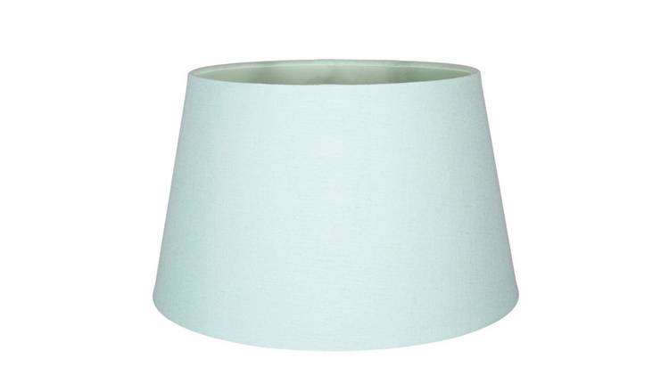 Happy Homewares Duck Egg Linen Fabric Drum Lampshade - 30cm