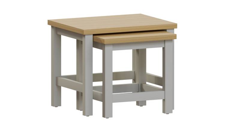 Vida Designs Arlington Nest of Tables - Grey