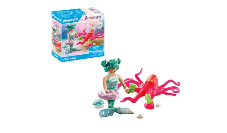 Playmobil Princess Magic Mermaid with Colour-Changing Octopus