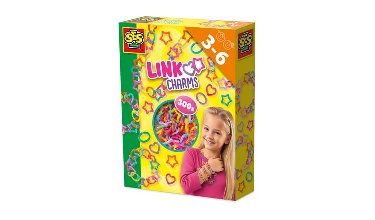SES Creative Link Charms Create Your Own Jewellery Craft Set