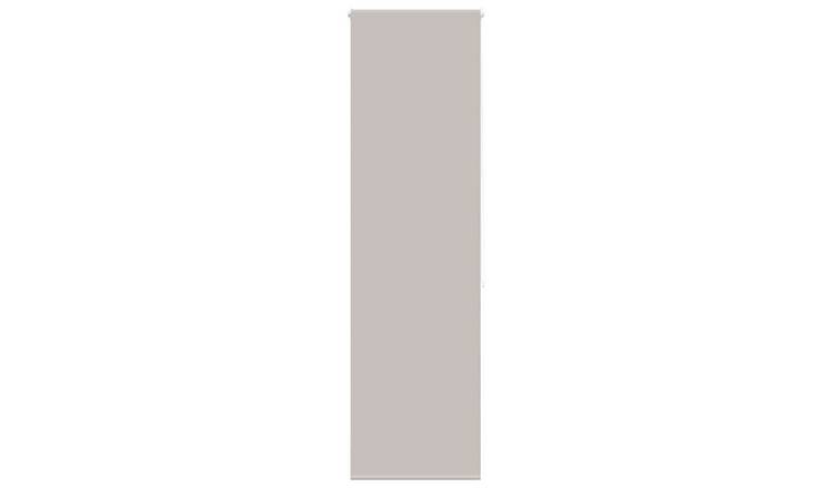 Walplus PEVA Shower Roller Blind - Light Grey - 60 x 240 cm