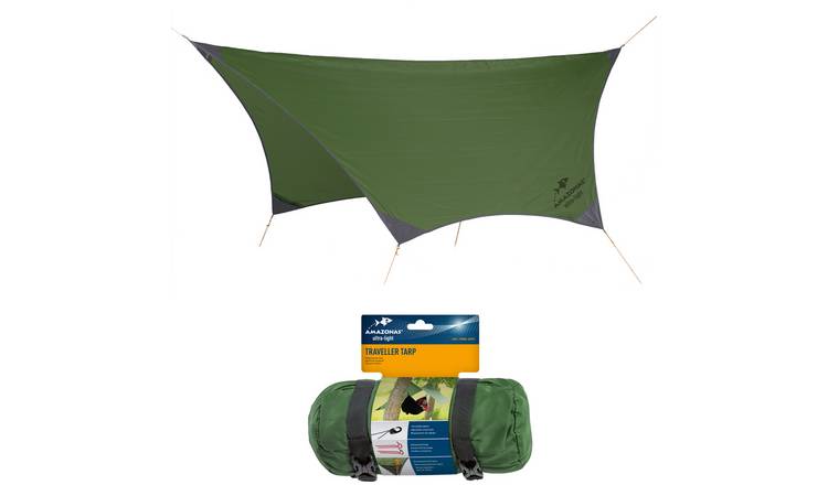 Amazonas Traveller Waterproof Hammock Tarp - Green