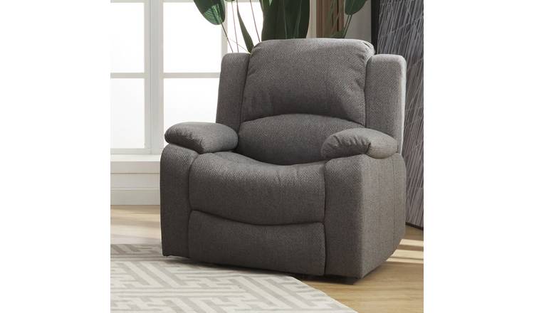 Artemis Home Marldon Manual Reclining Armchair - Dark Grey