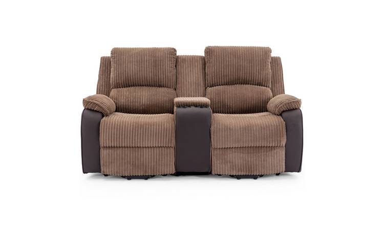 Furniture Online Postana Console 2 Seater Jumbo Cord Sofa – Brown
