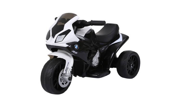 HOMCOM BMW S1000RR 6V 18 to 36 Months 3 Wheel Electric Ride on Motorbike – Black
