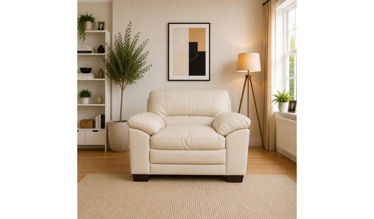 Artemis Home Genoa Armchair Cream - Cream