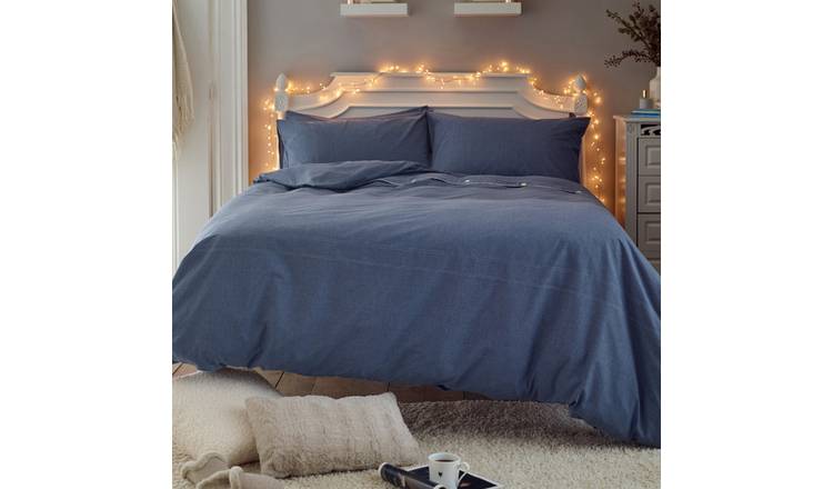 Deyongs Southwick Blue Floral Printed Duvet Set - Single