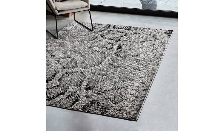 Mega Flooring Grey Modern  Rug - 80 x 150cm