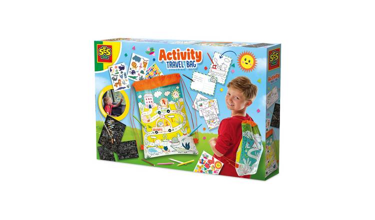 SES Creative Activity Travel Bag Kids Craft Set