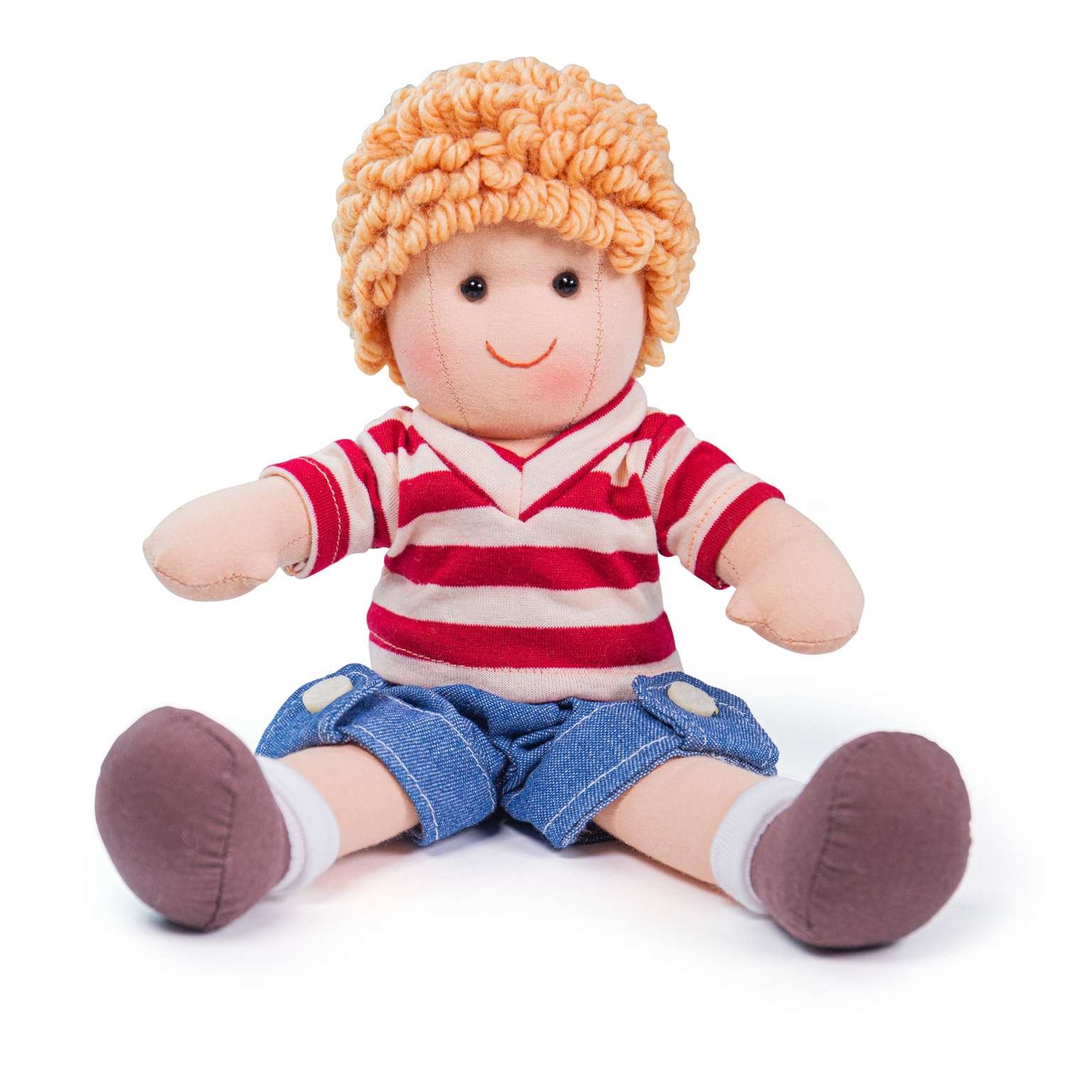 Bigjigs Toys Harry Doll - Small - Birth + - Image 2