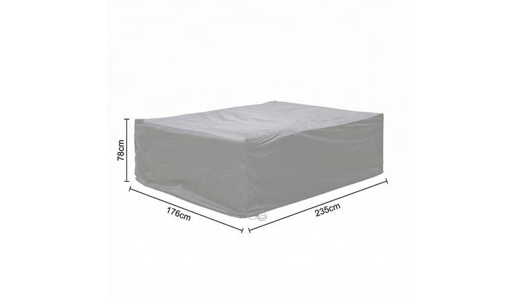 HomeGardenDirect Outdoor Rain Cover 235x176 - Black