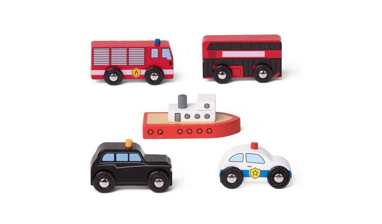 Bigjigs Rail City Vehicles - 3 Years +