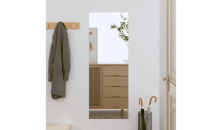 Walplus Glass Wall Mirror - Silver - 30 x 80 cm