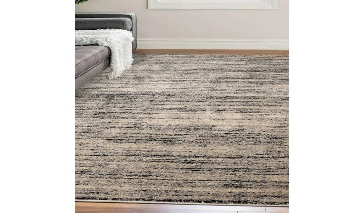 Mega Flooring Grey Modern Abstract Rug - 120 x 170cm