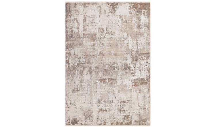 Mega Flooring Beige Modern Abstract Rug - 120 x 180cm