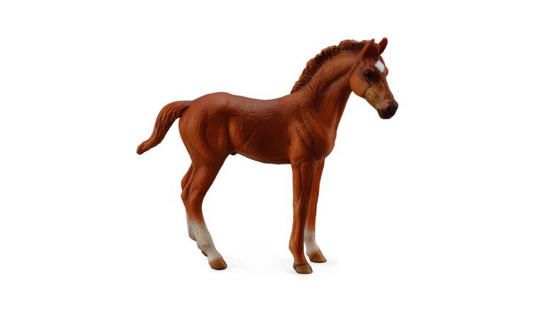 CollectA Thoroughbred Foal Standing Chestnut - 3 Years +