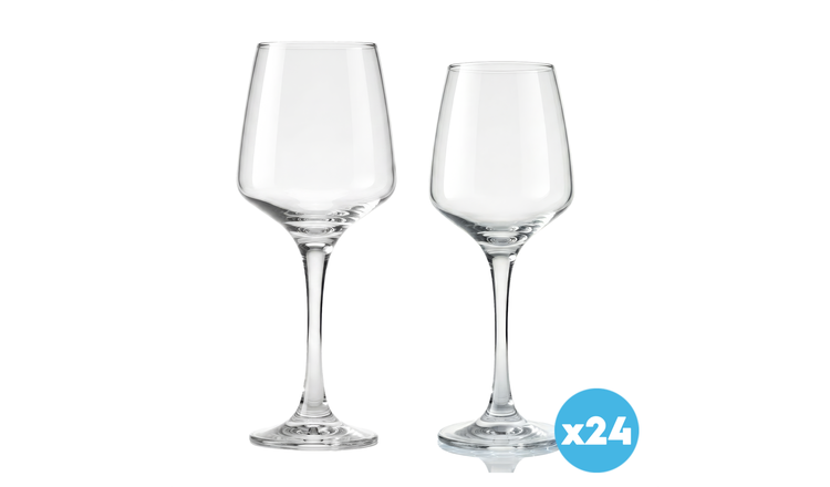 Argon Tableware 48 Piece Tallo Wine Glasses Set