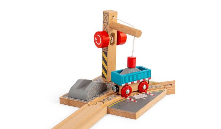 Bigjigs Rail Gravel Crane - 3 Years +