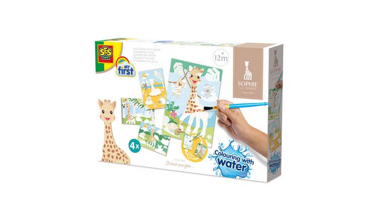 SES Creative Sophie The Giraffe Colouring With Water Craft Set