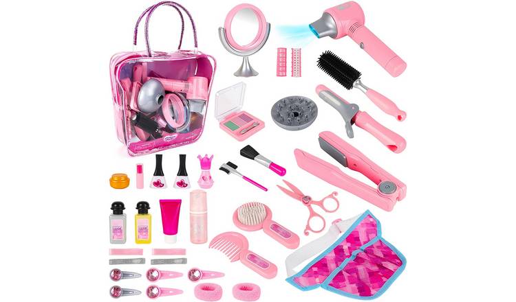 deAO Hair Salon Beauty Play Set - Pink