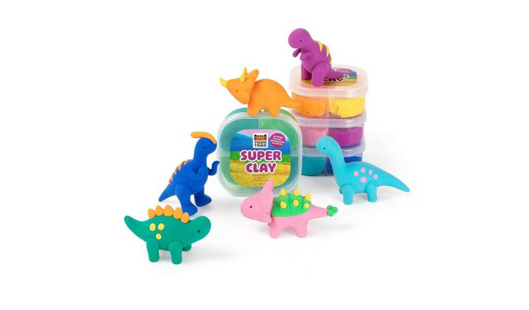 Tiger Tribe Claytopia Dinosaur World - 3 Years +