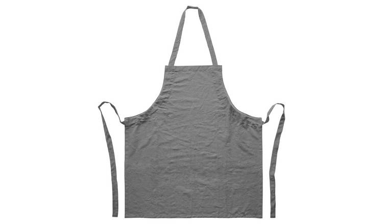 Nicola Spring Cotton Kitchen Bib Apron - Grey