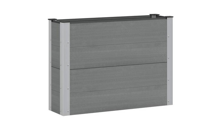 Walplus Raised Garden Bed - Grey - 100 x 30 x 72 cm