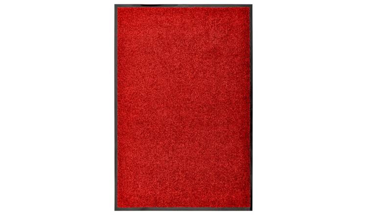 Walplus Polyamide Doormat - Red - 90 x 60 cm