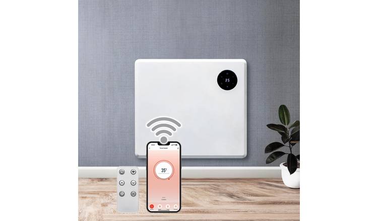 Purus 600W Smart WiFi Electric Panel Heater - White