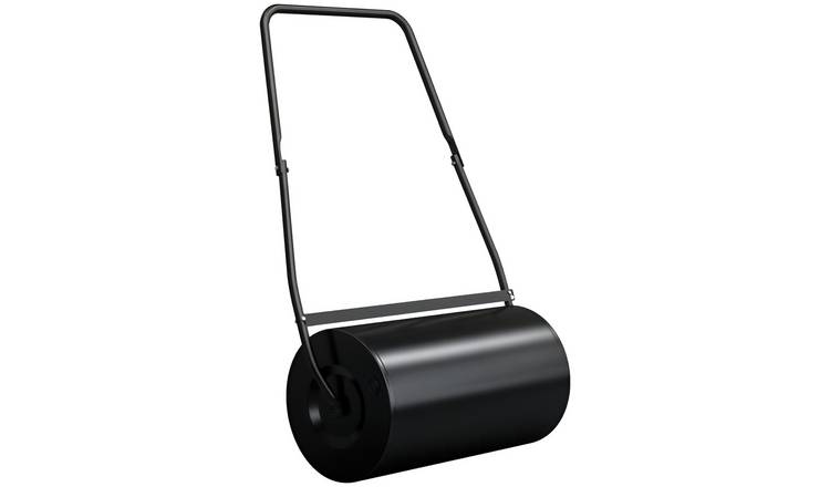 DURHAND Heavy Duty Garden Lawn Roller - Black