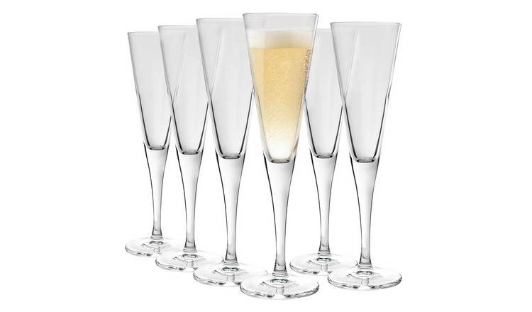 Bormioli Rocco Ypsilon Champagne Flutes - 160ml - Pack of 24
