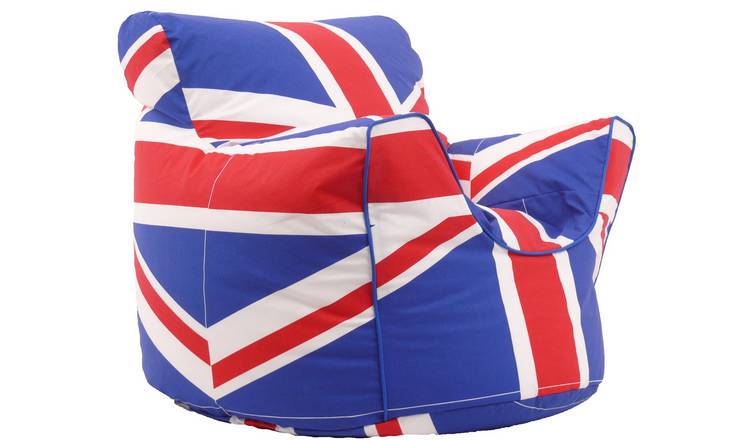 Bean Lazy Bean Bag Armchair Child Teen Size Union Jack Team GB
