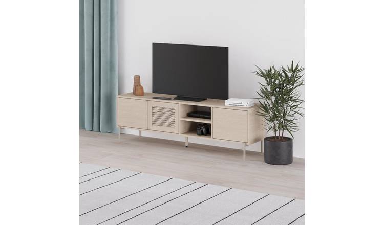 Decortie New Inca Particleboard TV Stand - Light Oak