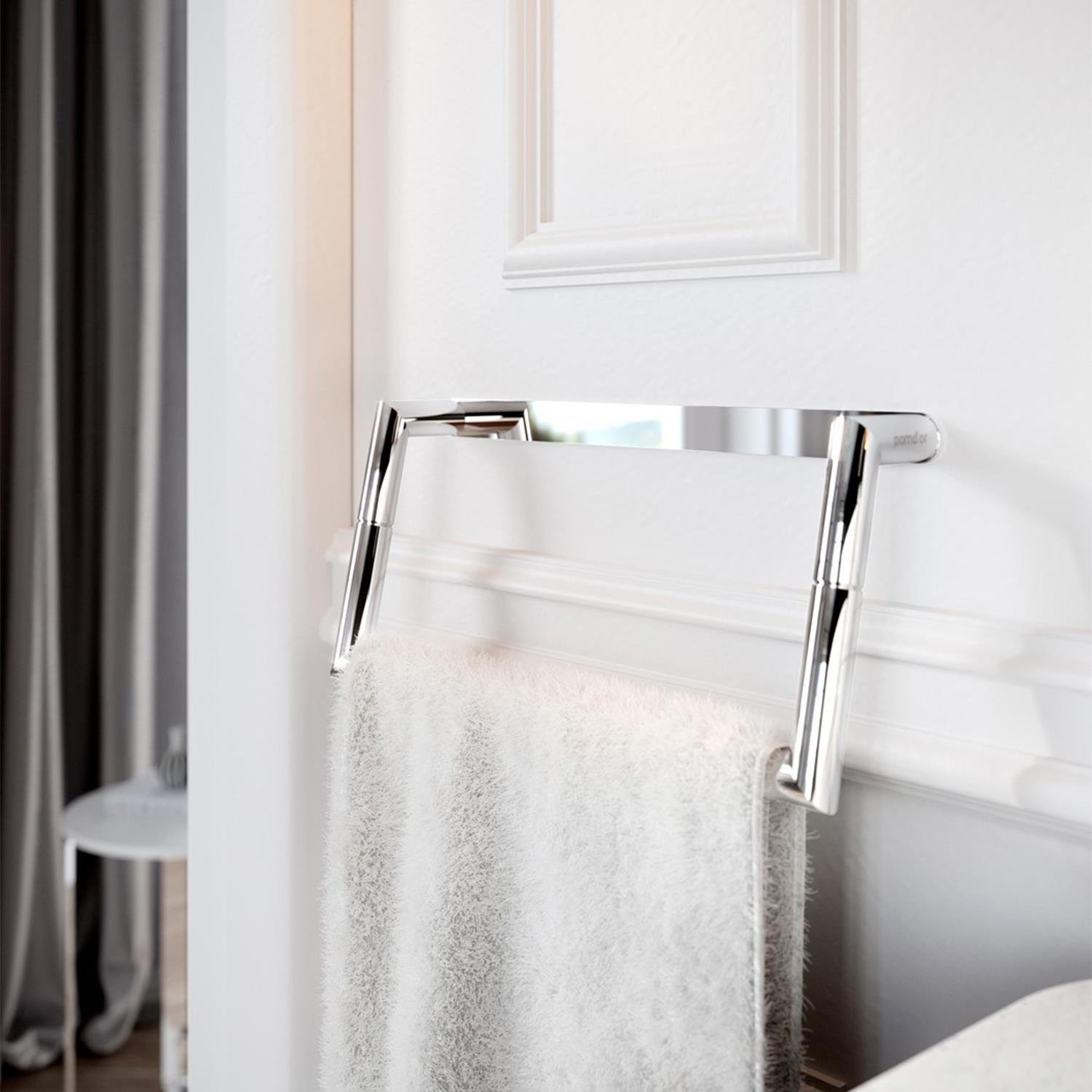 Cosmic Micra Towel Rack - Chrome - Image 3