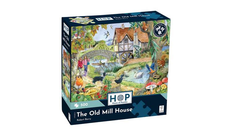 The House of Puzzles The Old Mill House 500 Piece Jigsaw Puzzle