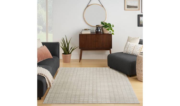 Mega Flooring Grey Modern Abstract Rug - 239 x 300cm